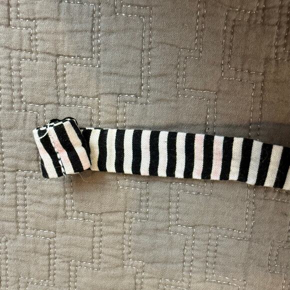 Black White Stripe Bow Tie Boutique Tadpole and Lily 0-4 Years Baby Toddler Boy - Picture 4 of 8